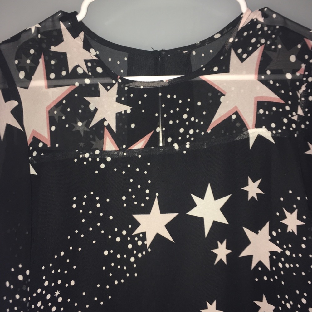 Eva Mendez Maribel Star Print  Dress - Picture 4 of 5